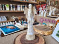 Figurka anioła Abdiel - biała -  35 x 15 cm figurka dekoracyjna