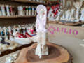 Figurka anioła Megan - różowa -  20 x 9 cm figurka dekoracyjna