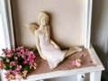 Figurka anioła Matilda - różowa -  15 cm figurka dekoracyjna