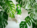 Figurka anioła Megan - zielony -  20 x 9 cm figurka dekoracyjna