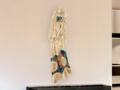 Figurka anioła Genesis - turkus brąz -  55 x 20 cm figurka dekoracyjna