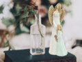 Figurka anioła 825 -  32 x 15 cm figurka dekoracyjna
