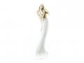 Figurka anioła Elise - biała -  35 x 15 cm figurka dekoracyjna