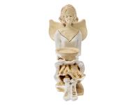 Figurka anioła Marion - biała -  15 cm