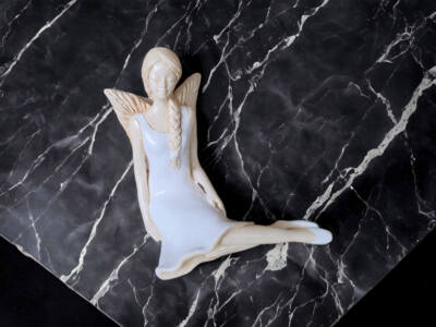 Figurka anioła 751 -  15 cm figurka dekoracyjna