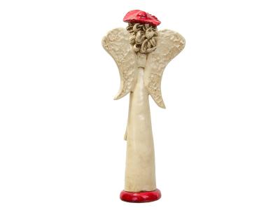 Figurka anioła 764 -  30 x 14 cm figurka dekoracyjna