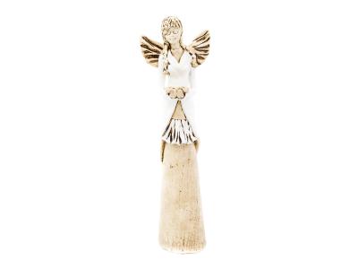 Figurka anioła 598 -  35 x 15 cm figurka dekoracyjna