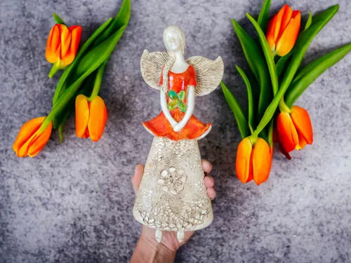 Figurka anioła 795 -  30 x 14 cm figurka dekoracyjna