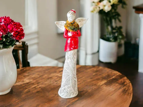 Figurka anioła 819 -  35 x 15 cm figurka dekoracyjna