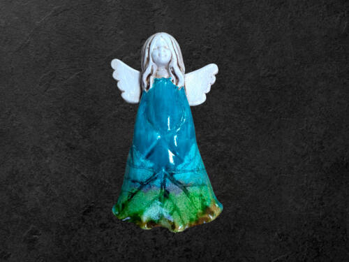 Figurka anioła Monica Art Leaf -  18 x 10 cm figurka dekoracyjna