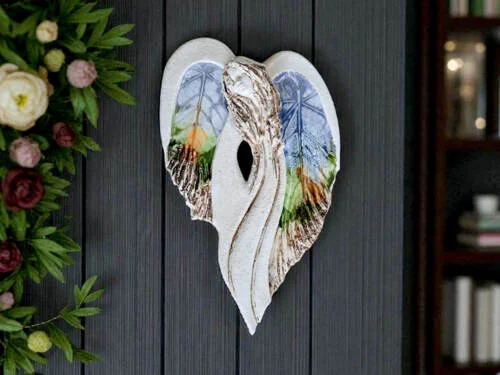Figurka anioła Cynthia Art Leaf -  30 x 17 cm figurka dekoracyjna