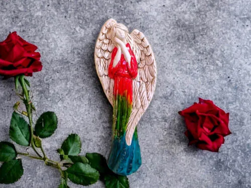 Figurka anioła Gabriel Art - Wiara, Nadzieja, Miłość -  40 x 18 cm figurka dekoracyjna