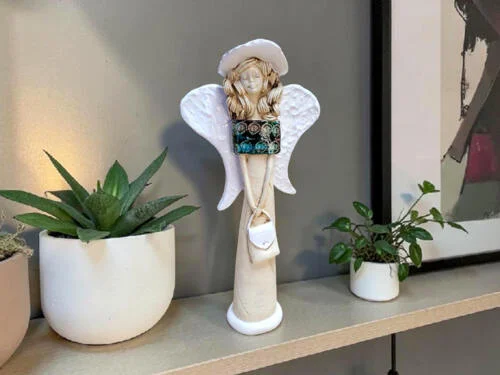 Figurka anioła Coco Art -  30 x 14 cm figurka dekoracyjna