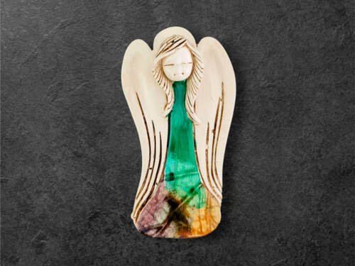 Liolinka Lilionka Art Leaf  -  14 x 9 cm figurka dekoracyjna