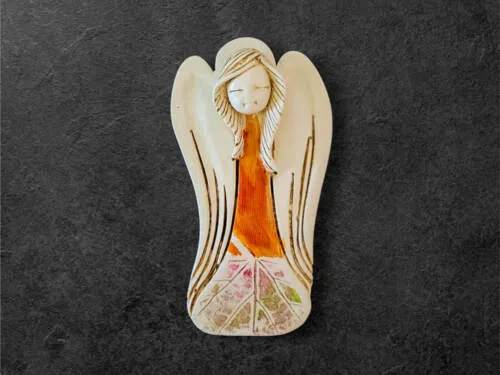 Liolinka Lilionka Art Leaf  -  14 x 9 cm figurka dekoracyjna