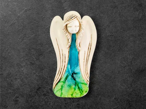 Liolinka Lilionka Art Leaf  -  14 x 9 cm figurka dekoracyjna