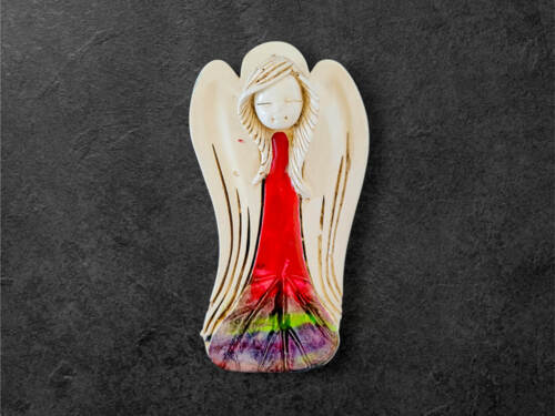 Liolinka Lilionka Art Leaf  -  14 x 9 cm figurka dekoracyjna