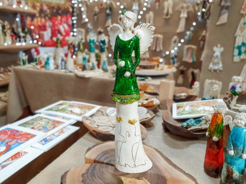 Figurka anioła 777 -  40 x 16 cm figurka dekoracyjna