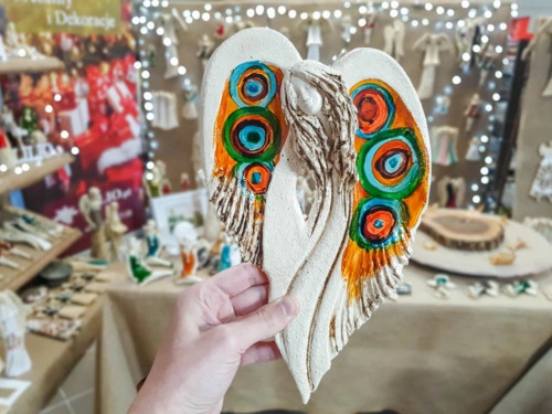 Figurka anioła Cynthia Art 41 -  30 x 17 cm figurka dekoracyjna