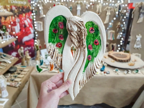 Figurka anioła Cynthia Art 42 -  30 x 17 cm figurka dekoracyjna