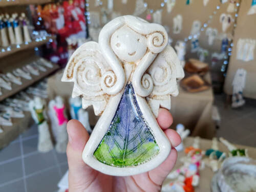 Figurka aniołka Niunia Art  -  10 x 7 cm figurka dekoracyjna