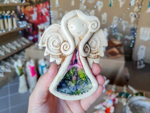 Figurka aniołka Niunia Art  -  10 x 7 cm figurka dekoracyjna