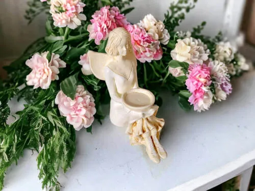 Figurka  anioła 754 -  15 cm figurka dekoracyjna
