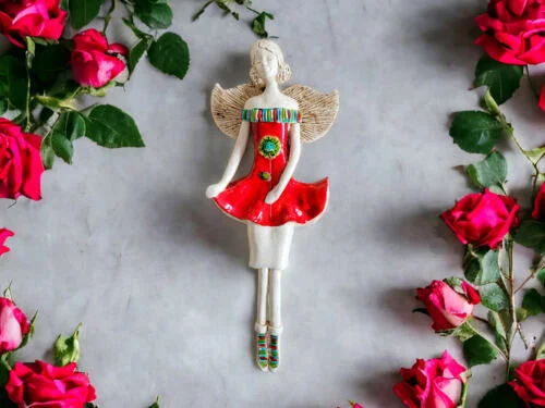 Figurka anioła 792 -  30 x 14 cm figurka dekoracyjna