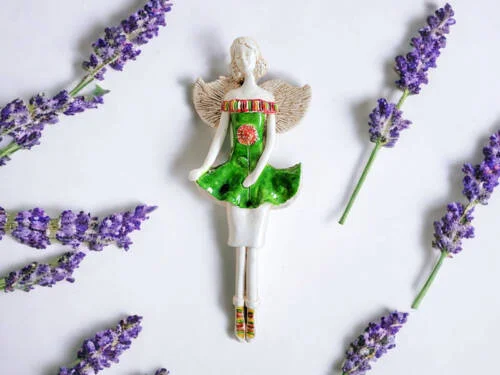 Figurka anioła 791 -  30 x 14 cm figurka dekoracyjna