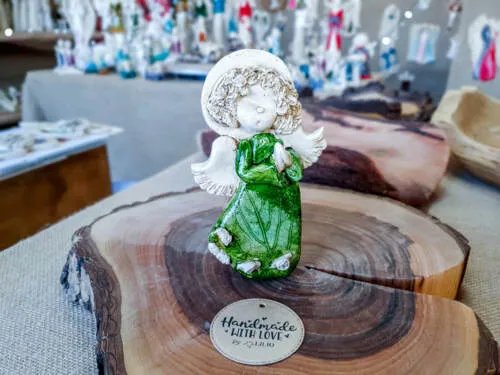 Figurka anioła Marzyciel Art 2 -  16 x 10 cm figurka dekoracyjna