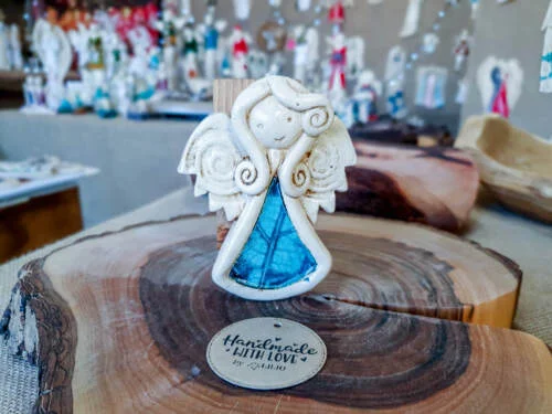 Figurka aniołka Niunia Art 10 -  10 x 7 cm figurka dekoracyjna