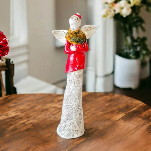 Figurka anioła 819 -  35 x 15 cm figurka dekoracyjna