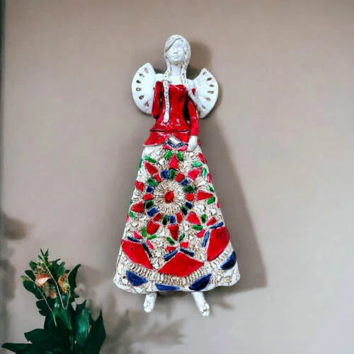 Figurka anioła Heather - czerwony granat
 -  35 x 15 cm figurka dekoracyjna
