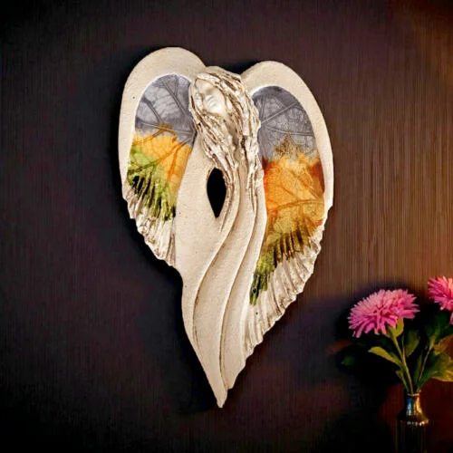 Figurka anioła Cynthia Art Leaf -  30 x 17 cm figurka dekoracyjna