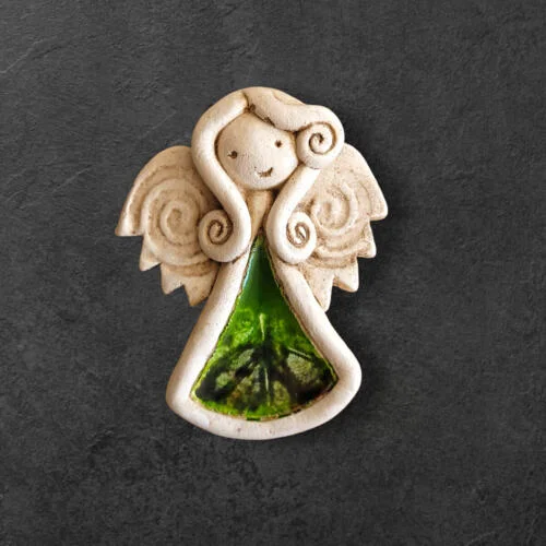 Figurka aniołka Niunia Art  -  10 x 7 cm figurka dekoracyjna