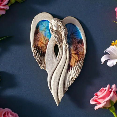 Figurka anioła Cynthia Art Leaf -  30 x 17 cm figurka dekoracyjna