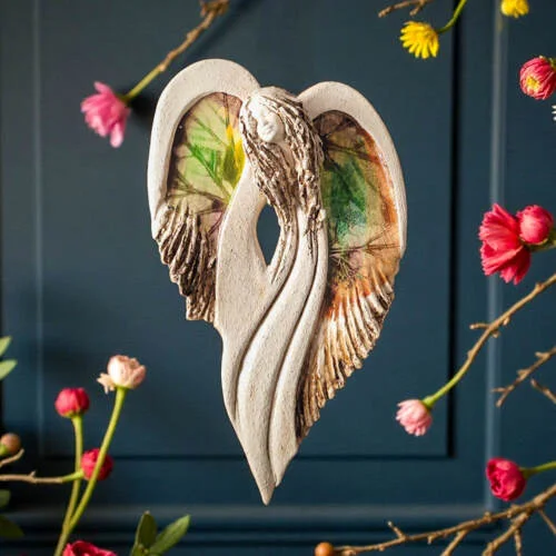 Figurka anioła Cynthia Art Leaf -  30 x 17 cm figurka dekoracyjna