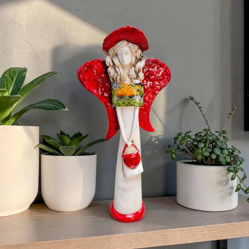 Figurka anioła Coco Art -  30 x 14 cm figurka dekoracyjna