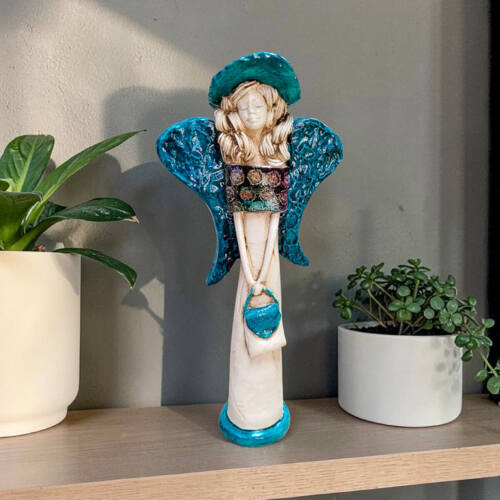 Figurka anioła Coco Art -  30 x 14 cm figurka dekoracyjna