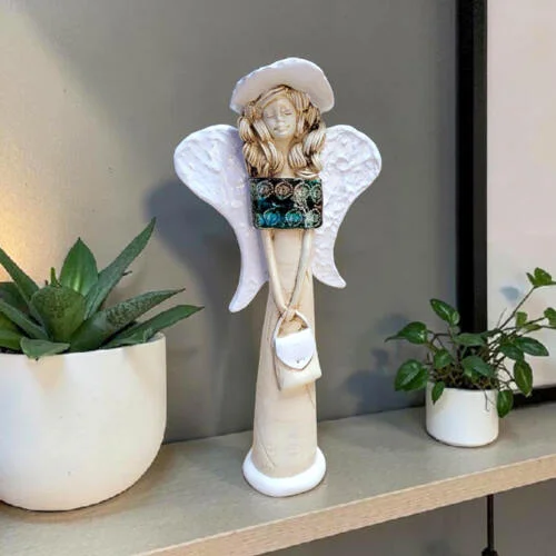 Figurka anioła Coco Art -  30 x 14 cm figurka dekoracyjna