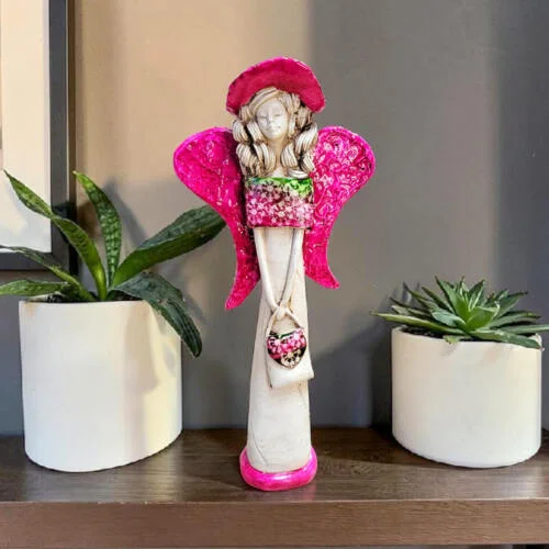 Figurka anioła Coco Art -  30 x 14 cm figurka dekoracyjna