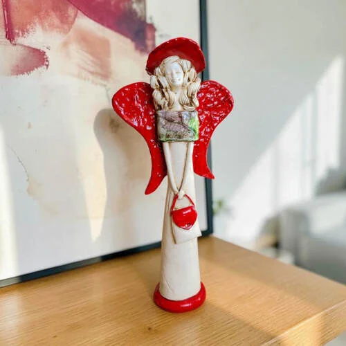 Figurka anioła Coco Art -  30 x 14 cm figurka dekoracyjna
