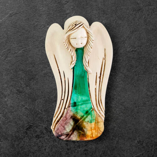 Liolinka Lilionka Art Leaf  -  14 x 9 cm figurka dekoracyjna
