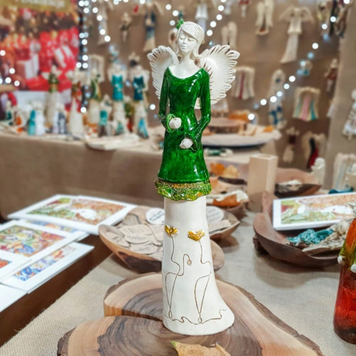 Figurka anioła 777 -  40 x 16 cm figurka dekoracyjna