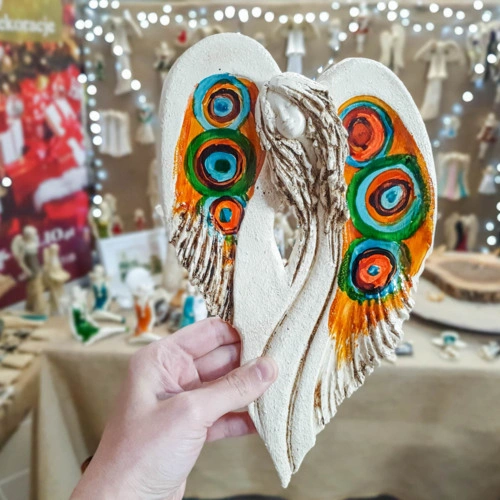 Figurka anioła Cynthia Art 41 -  30 x 17 cm figurka dekoracyjna