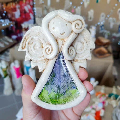 Figurka aniołka Niunia Art  -  10 x 7 cm figurka dekoracyjna