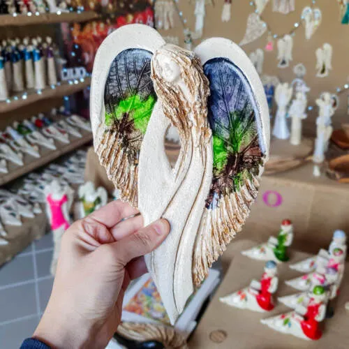 Figurka anioła Cynthia Art  -  30 x 17 cm figurka dekoracyjna