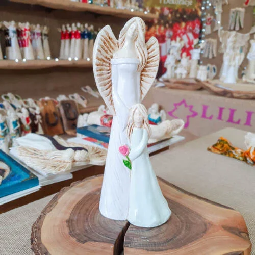 Figurka anioła 825 -  32 x 15 cm figurka dekoracyjna