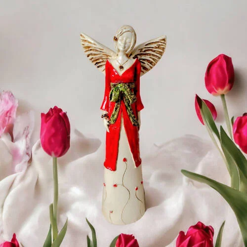 Figurka anioła 818 -  35 x 15 cm figurka dekoracyjna