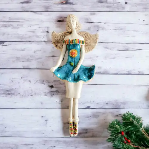 Figurka anioła  788 -  30 x 14 cm figurka dekoracyjna